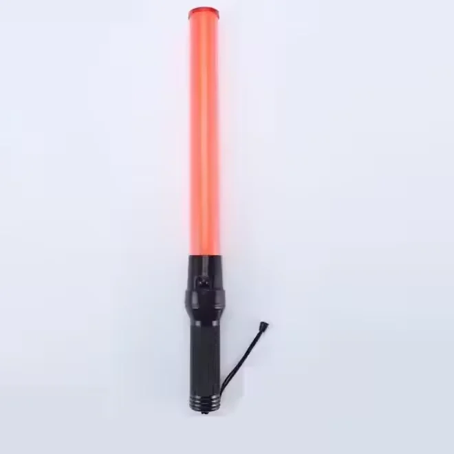 54cm Outdoor LED Rechargeable Flashing Traffic Baton For Road Safety