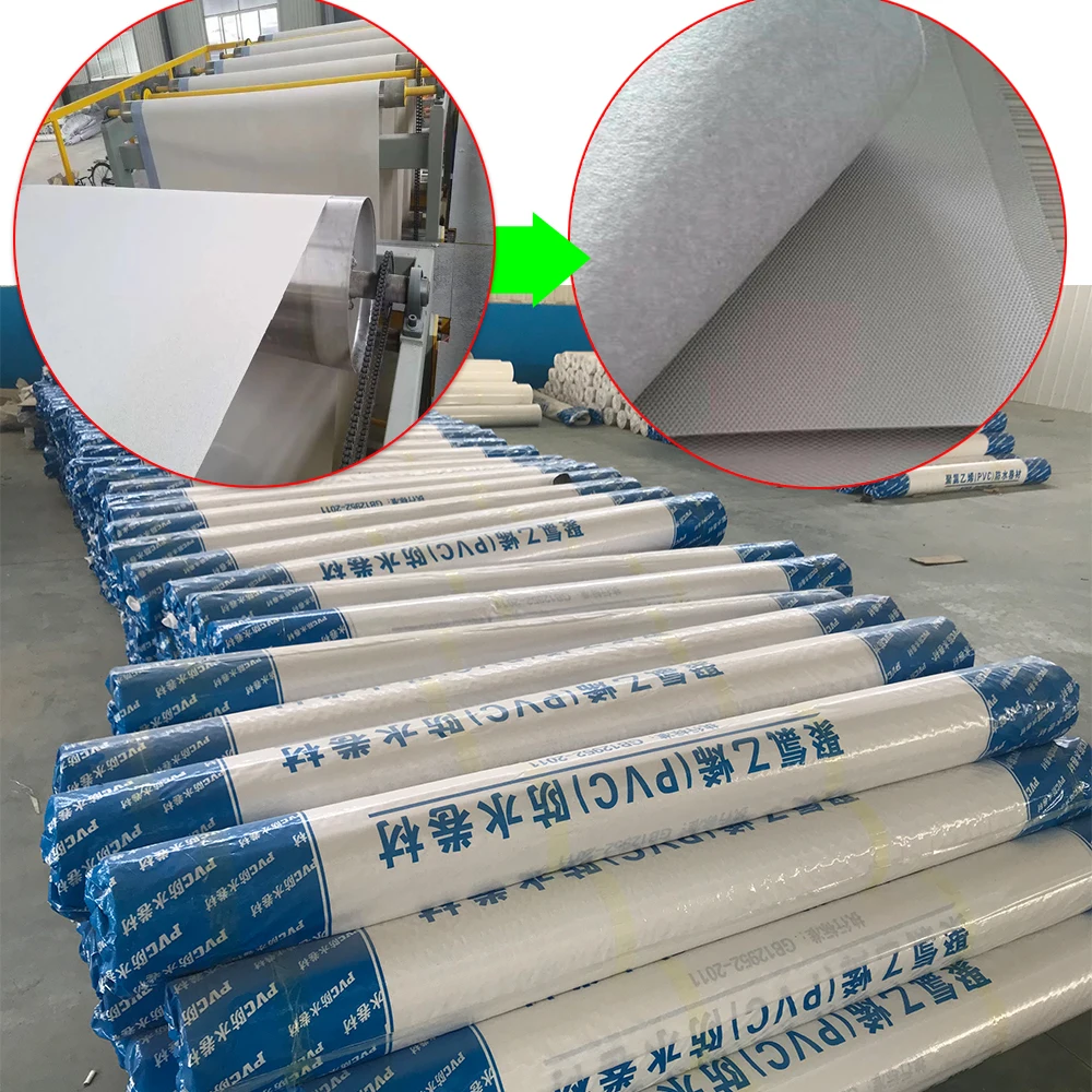 Eco Friendly Self Adhesive Waterproof Membrane Roofing Underlay Tpo Waterproofing Membrane