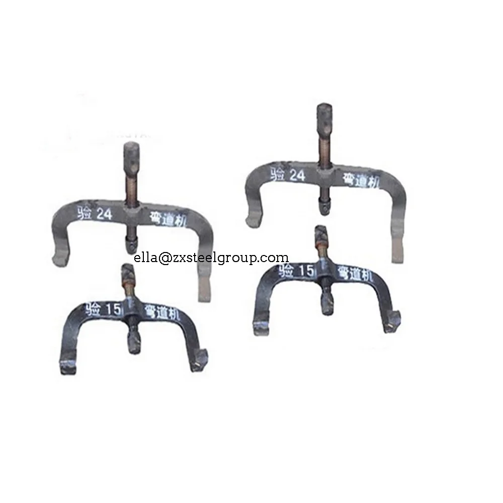 manual rail bender used for 15kg/m light rail mine rail