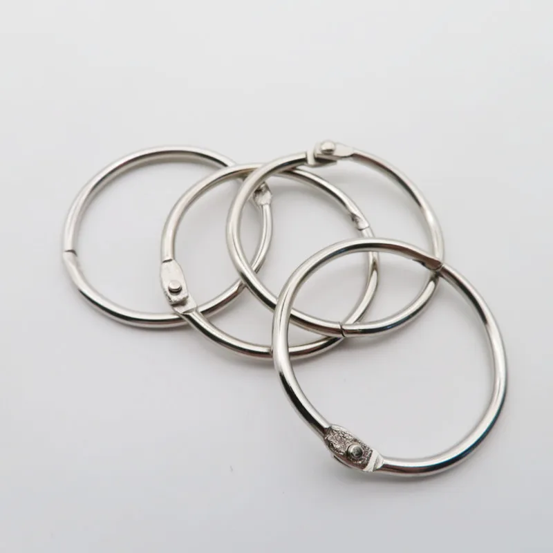 Book Hoop Binding Rings Binder Hoops Loose Leaf Book Ring for File Paper Book