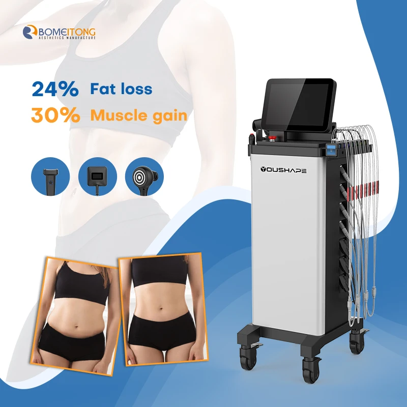 Fat Loss Reduction Cellulite Fat Burning 16 handles Body Sculpting best rf radio high frequency skin tightening machine