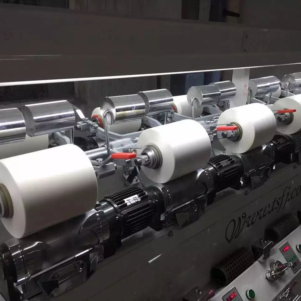Plastic cone/tube soft cotton yarn winding machine winder textile machinery factory