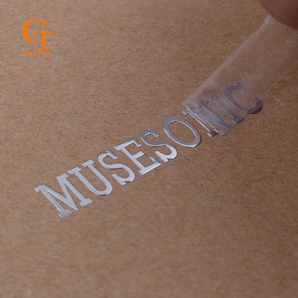 perfume , lipstick , Makeup bottle product custom brand company logo name stickers labels, die cut logo metal sticker