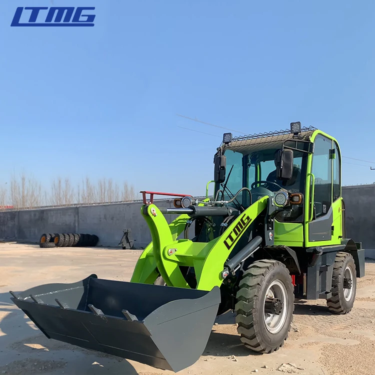 Фронтальный мини-погрузчик LTMG 800 кг 1000 колесный погрузчик с сертификатом ce