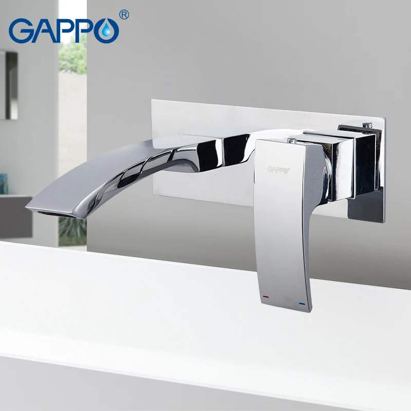 Современный кухонный смеситель Gappo, настенные латунные Смесители Для Раковины