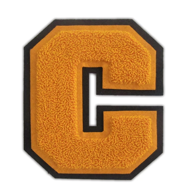 Custom  jacket letter patches letterman chenille patches