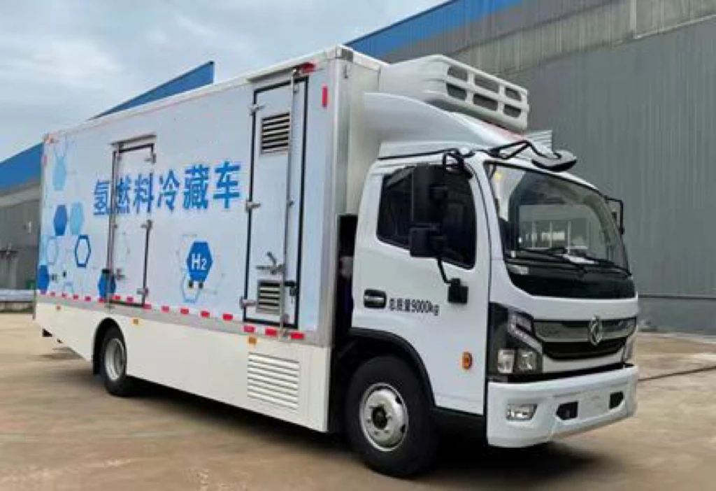 Environmentally Friendly and Clean Energy Hydrogen Fuel Cell Hydrogen Powered Logistics Vehicle