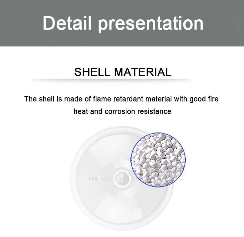 AC220V 8w Modern Smart PIR Infrared motion sensor LED ceiling light sound sensor light surface mounted panel light for home