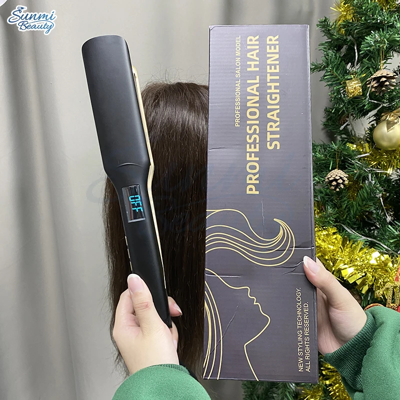 Hair Straightener Professional Popular Nano Titanium Spare Parts Electric Ceramic MCH Portable Flat Irons