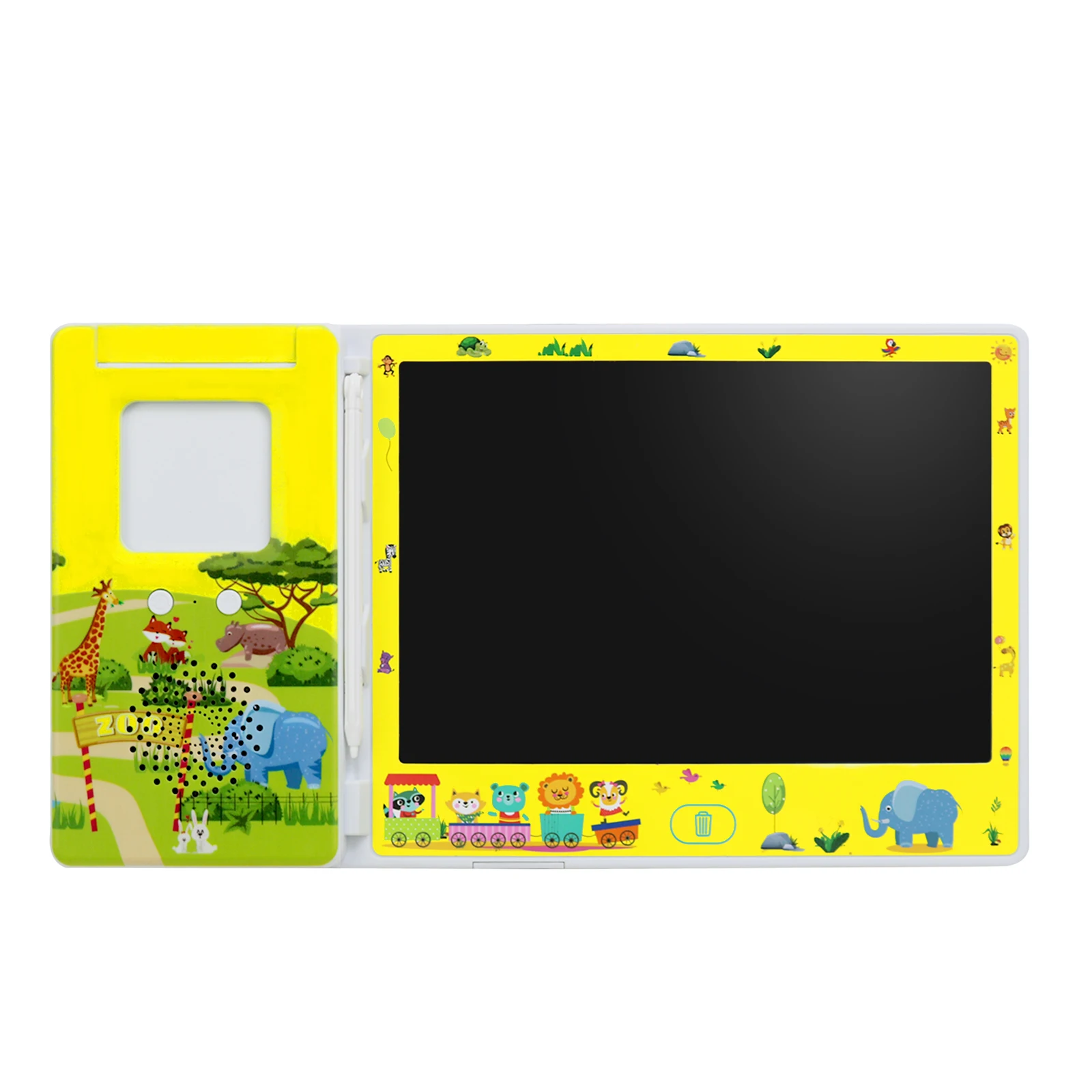 Reading Machine For Kids Write Learning Toys Talking Flash Cards With Lcd Writing Drawing Board Doodle Tablet