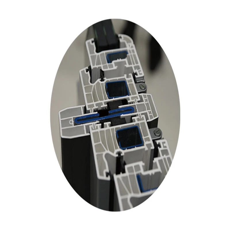 Window Reinforcement Making Customized Upvc Door Color And Sash 70mm Pvc-u Plastic Pvc Profile Sliding