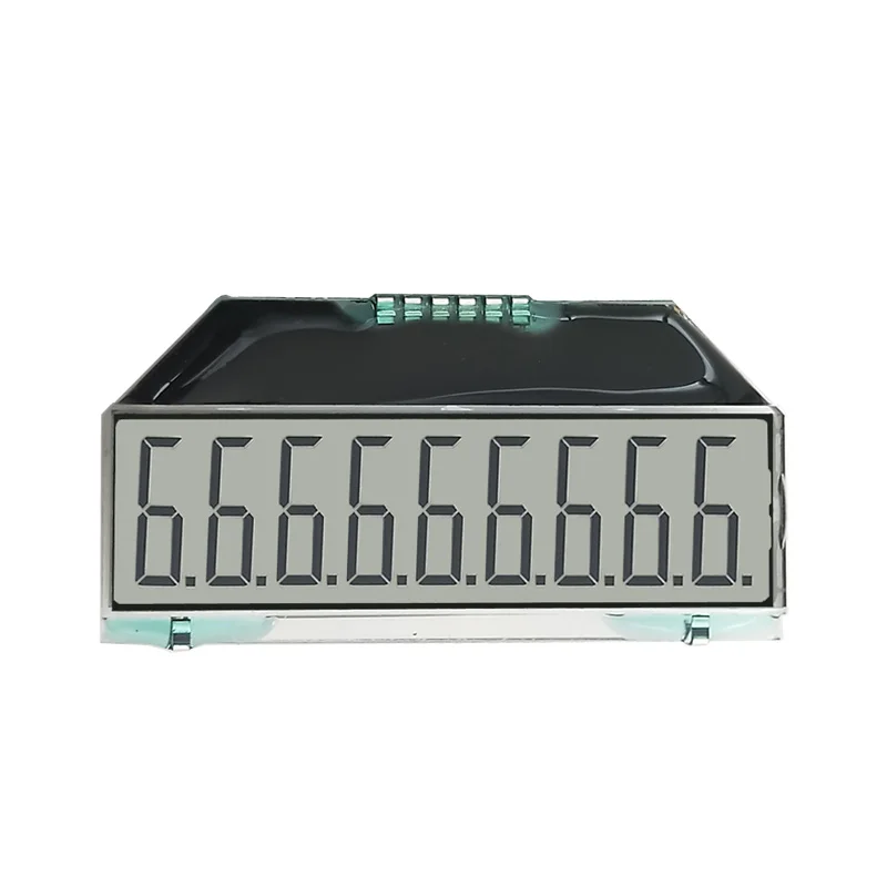Custom LCD Screen COG+PIN Type TN 7 Segment LCD Display Calculator for Flow Meter-Water Meter