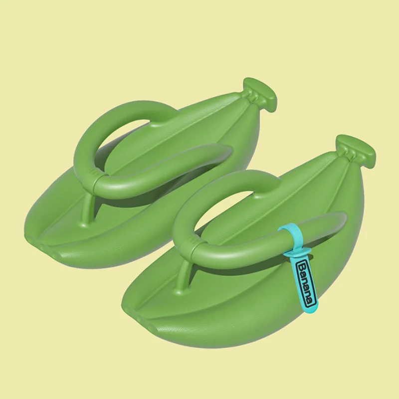 Fashion Banana Design Outdoor women Slippers Outdoor Stylish Beach slipper for woman