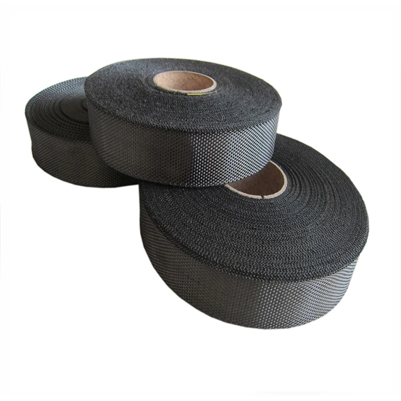 High Abrasion and Corrosion Resistance 3K 6K 12K Carbon Fiber Fabric Tape for Wet Layup