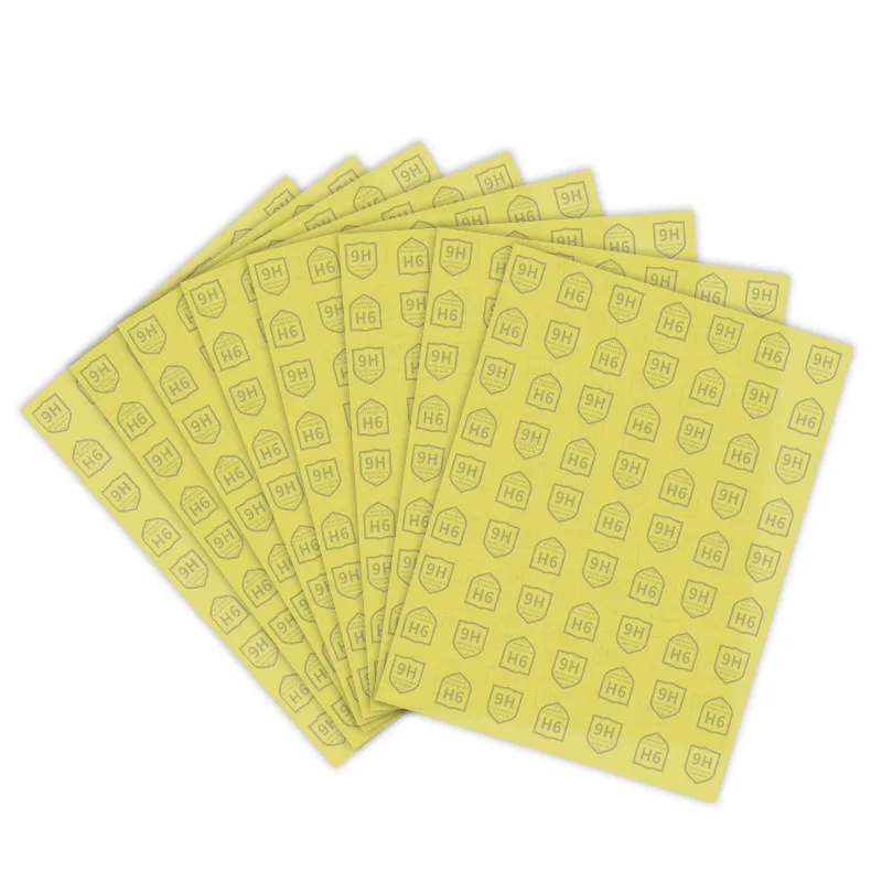 
 120x180 мм Высокая прозрачность 9H Взрывозащищенная Лазерная пленка режущая машина защита экрана  