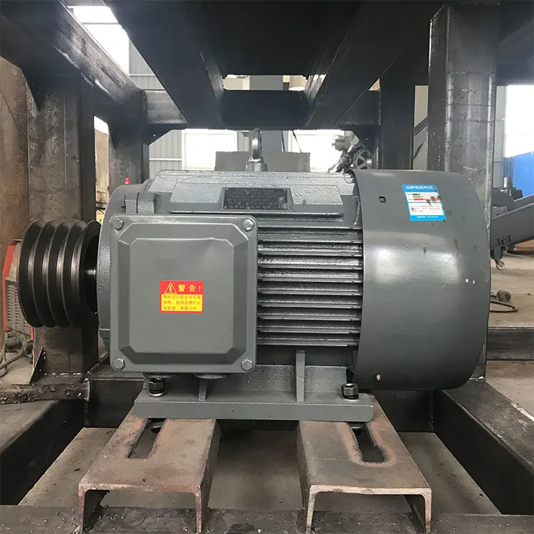 Scrap latex compression plate crusher scrap pipe valve shredder 600 heavy shredder dual power