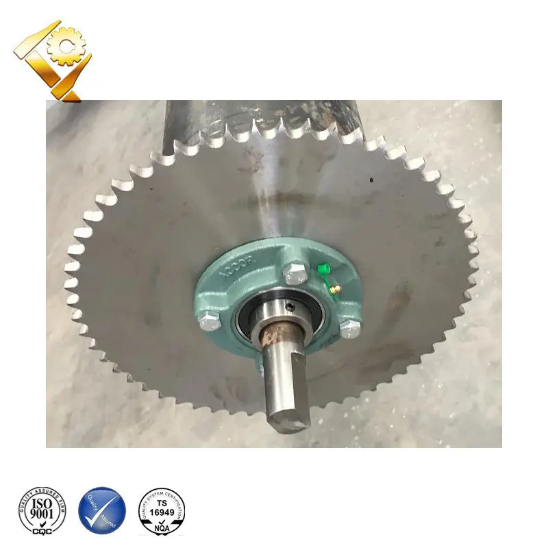 Industrial Roller Shutter Door Chain Wheel With Bearing