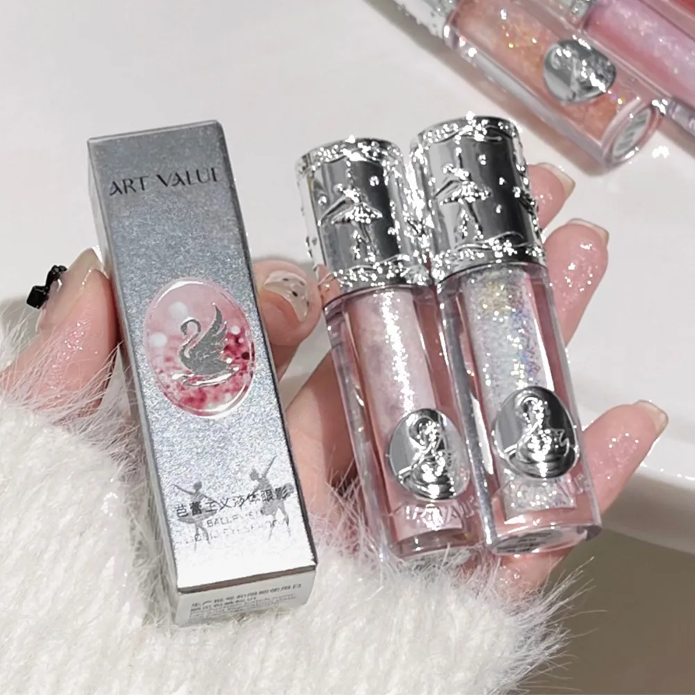 Liquid Glitter Eyeshadow Shimmer Long Lasting Art Value Balletism Quick Drying & Pigmented Loose Glitter Eyeshadow