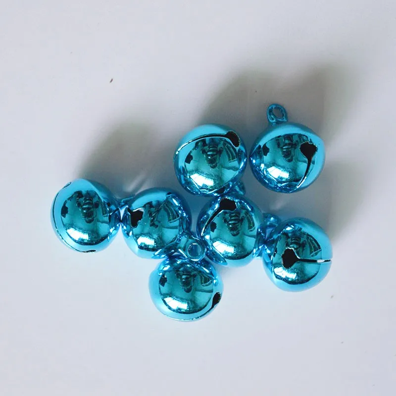 Environmental protection vacuum gold-plated copper bell Christmas costume bracelet metal color pet bell