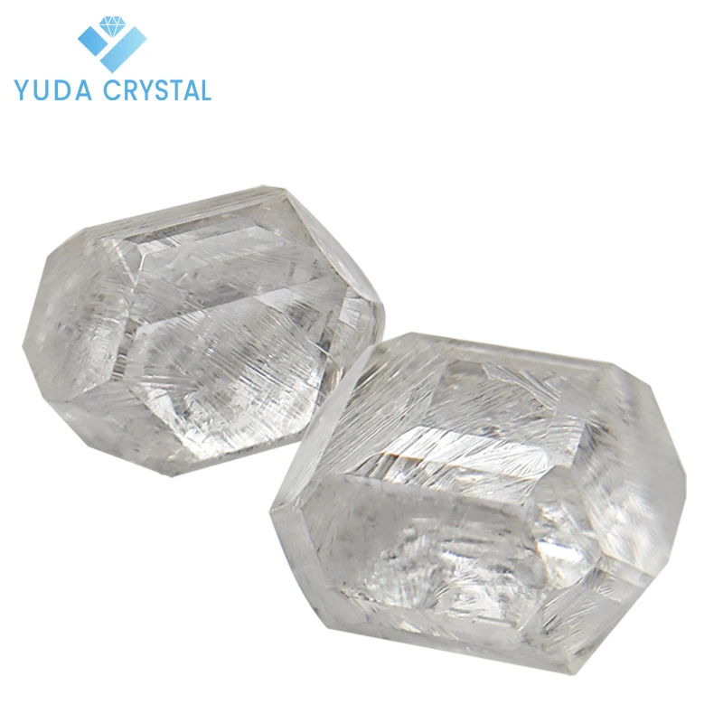 Hpht Vvs White Rough Synthetic Diamonds Lab Grown Diamond Excellent Cut