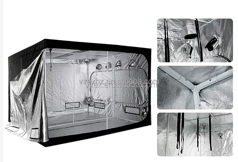 Гидропонная теплица 300x300x200 см, большая посадочная палатка для выращивания растений на продажу