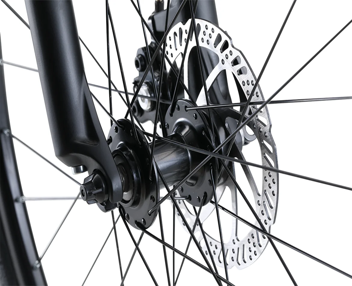 27.5 inch alloy mountain bike 24-speed gear Suntour XCT 100mm travel suspension fork