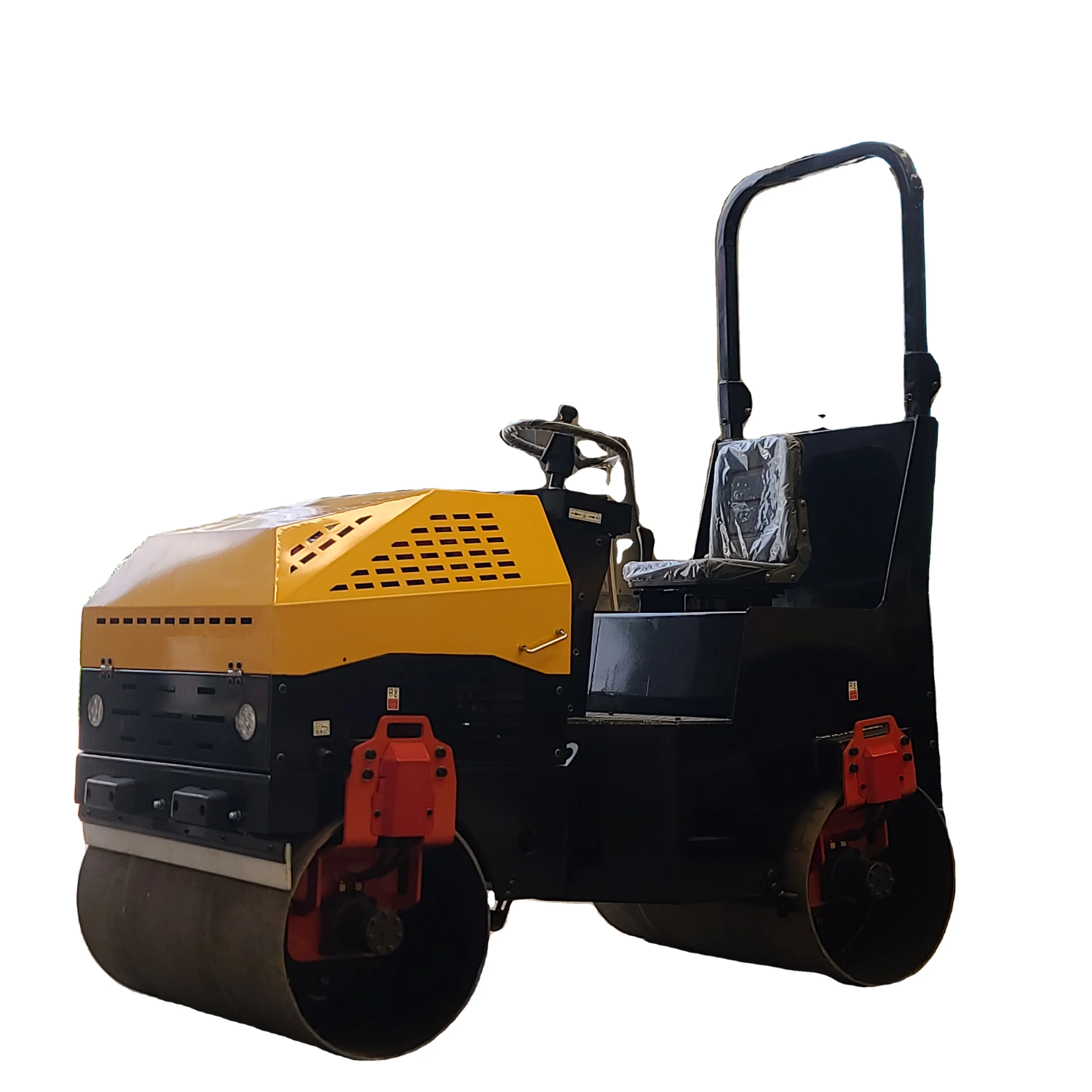 Changchai Hummer power diesel double steel wheel vibration roller wheel width 1 meter asphalt compactor