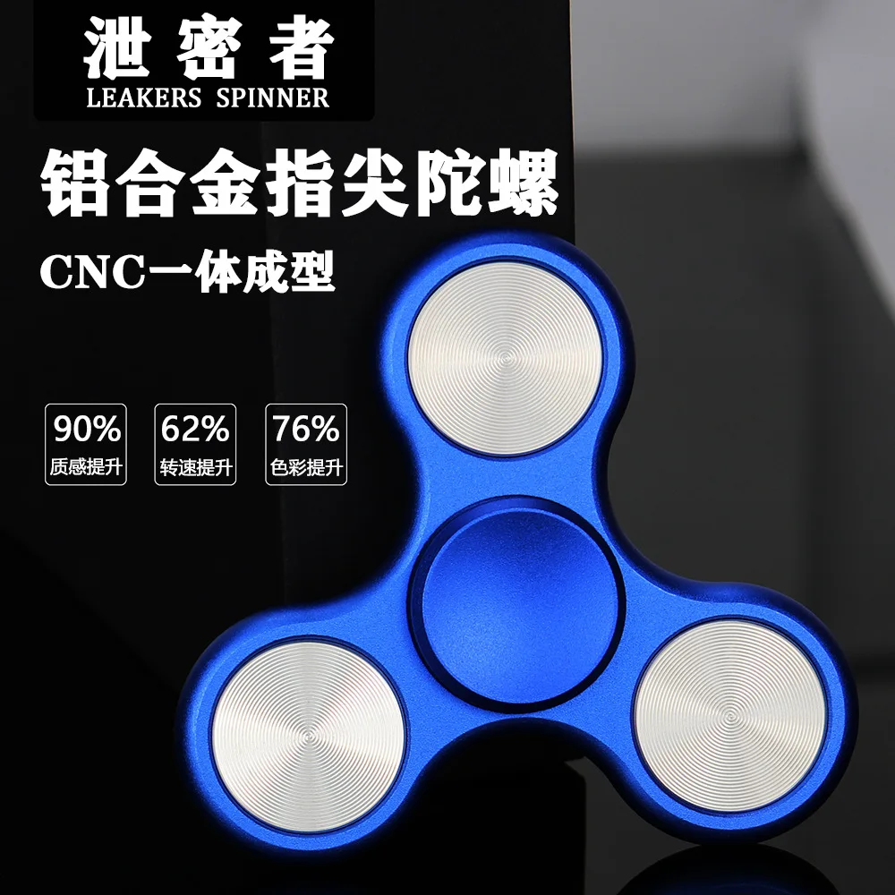 Y784 2023 Spinning Toy Colorful Aluminum Alloy Stainless Steel Fidget Spinner For Adults