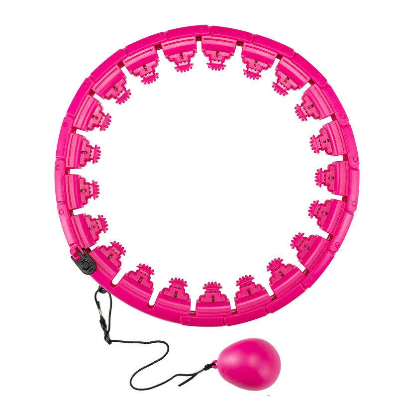 Smart fitness weighted hula ring