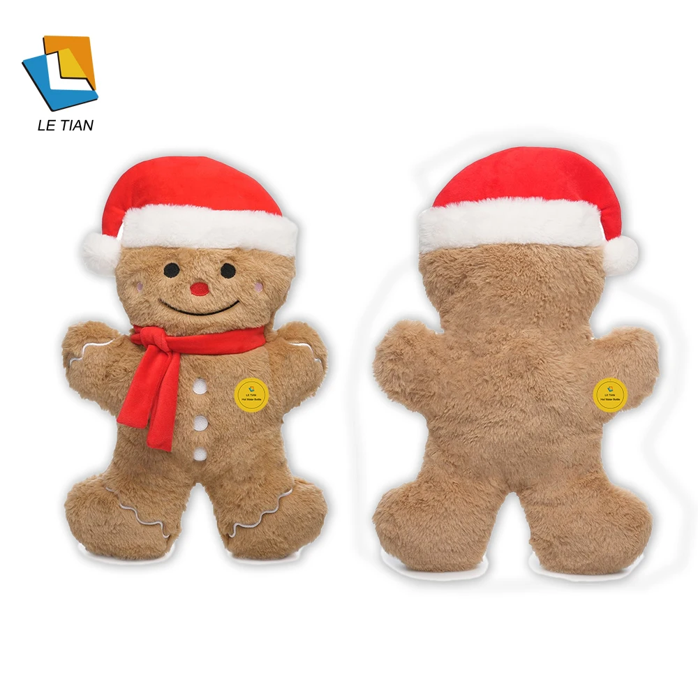 2000ml BS Standard Rubber Hot Water Bottle With Plush Toy Cover