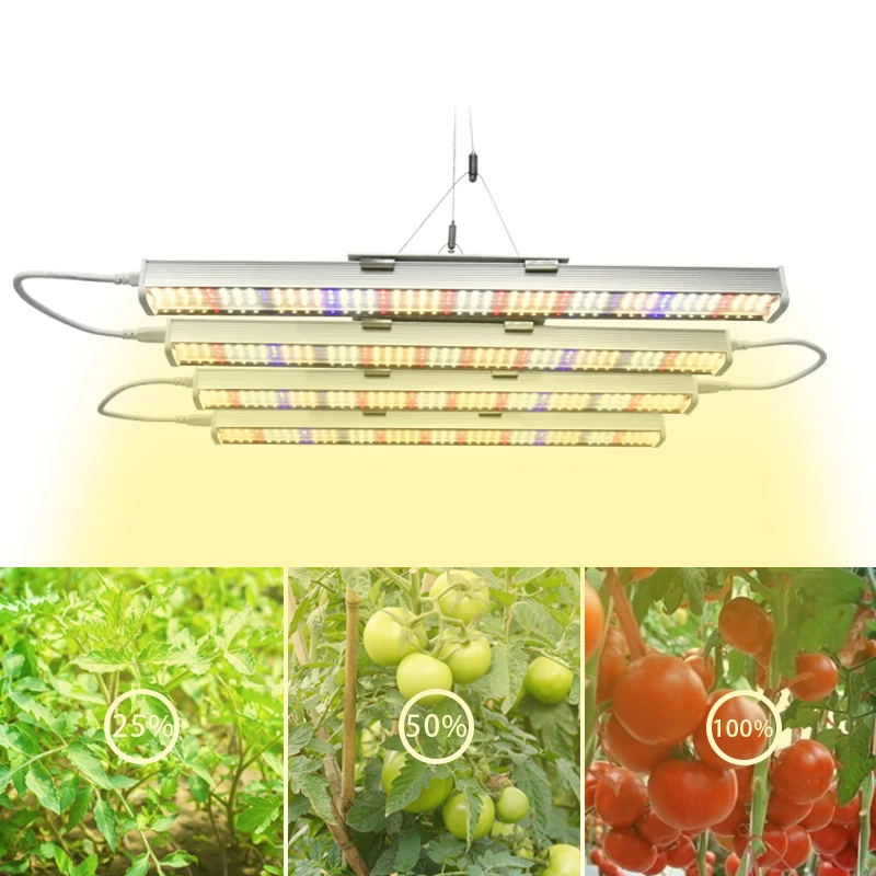 Factory Direct 100W 400W Full Spectrum for Indoor Plant Growing 4 root Led Grow Lights