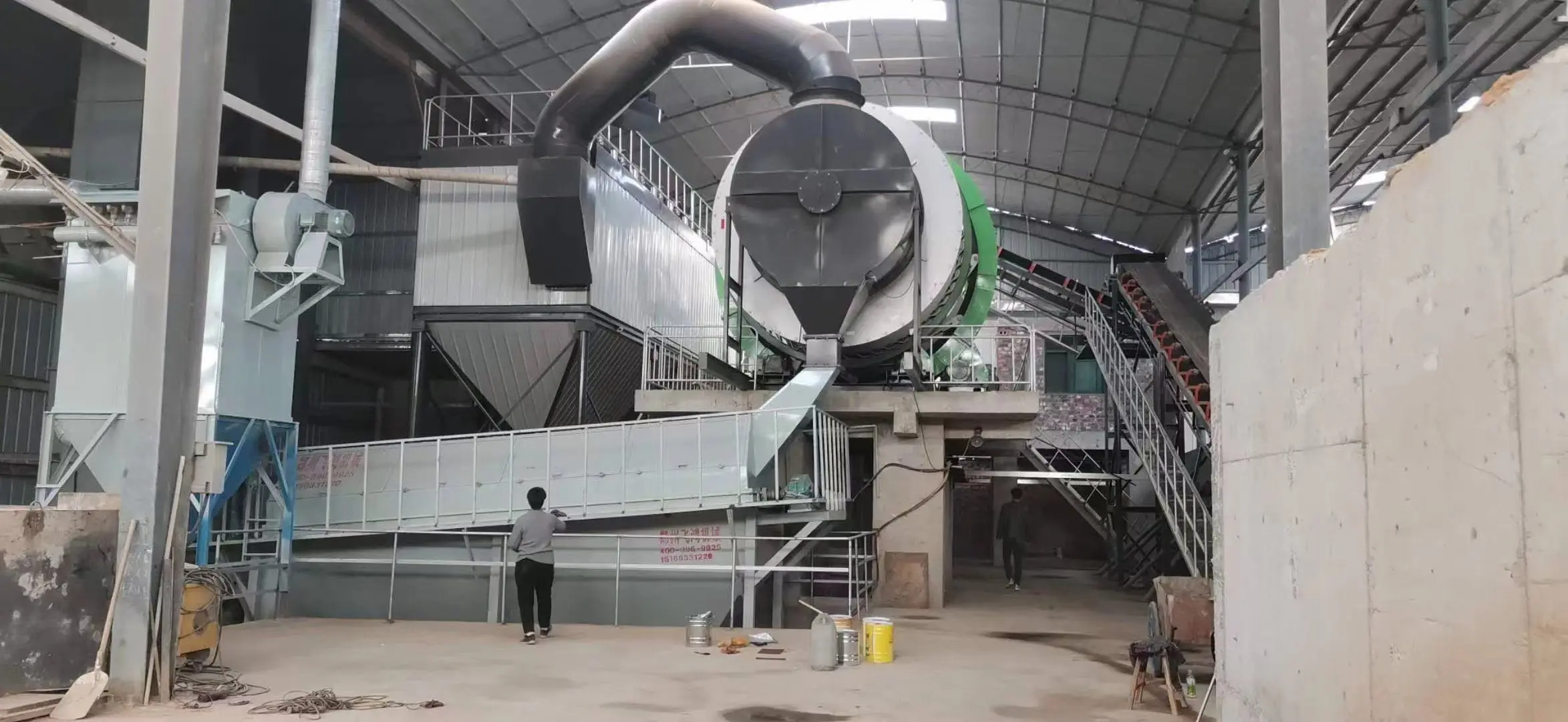 New Steel Plant Pulse Jet Industrial Dust Collector Large Air Volume Bag Dust Collector for Manufacturing Industries