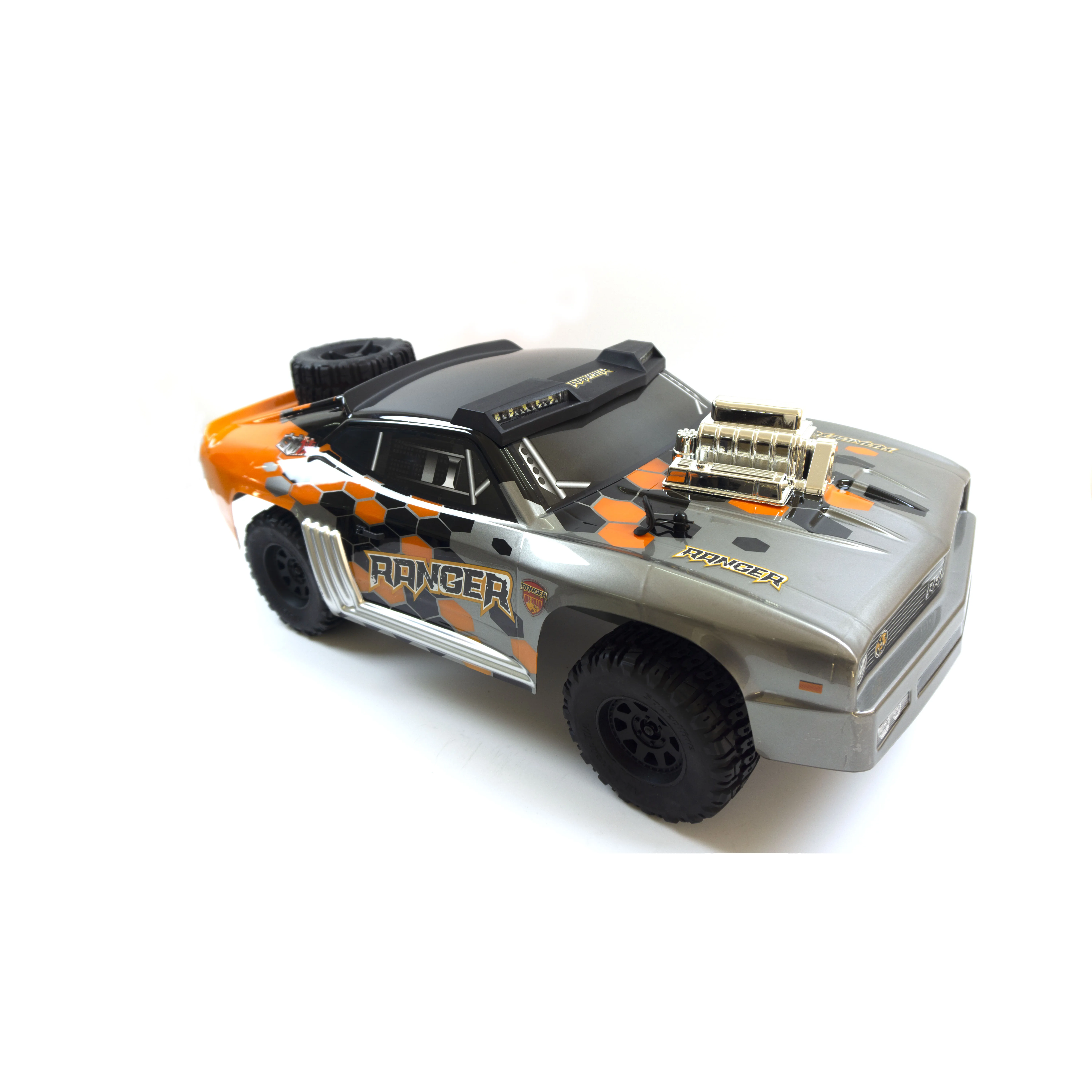 1/10 Remote Control Model Car Brushless Offroad Freeman Short Truck 4WD Violent High-Speed Toy Electric Racing Car For Gift