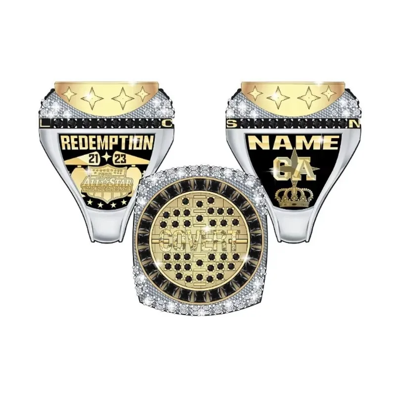 Customized Design of High-quality and Fashionable Championship Ring for the Team