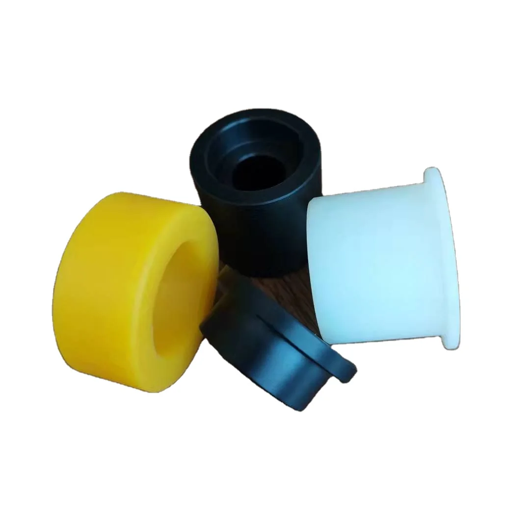 OEM Custom Plastic Nylon POM UHMWPE PTFE shaft Bearing Sleeves pom bushing