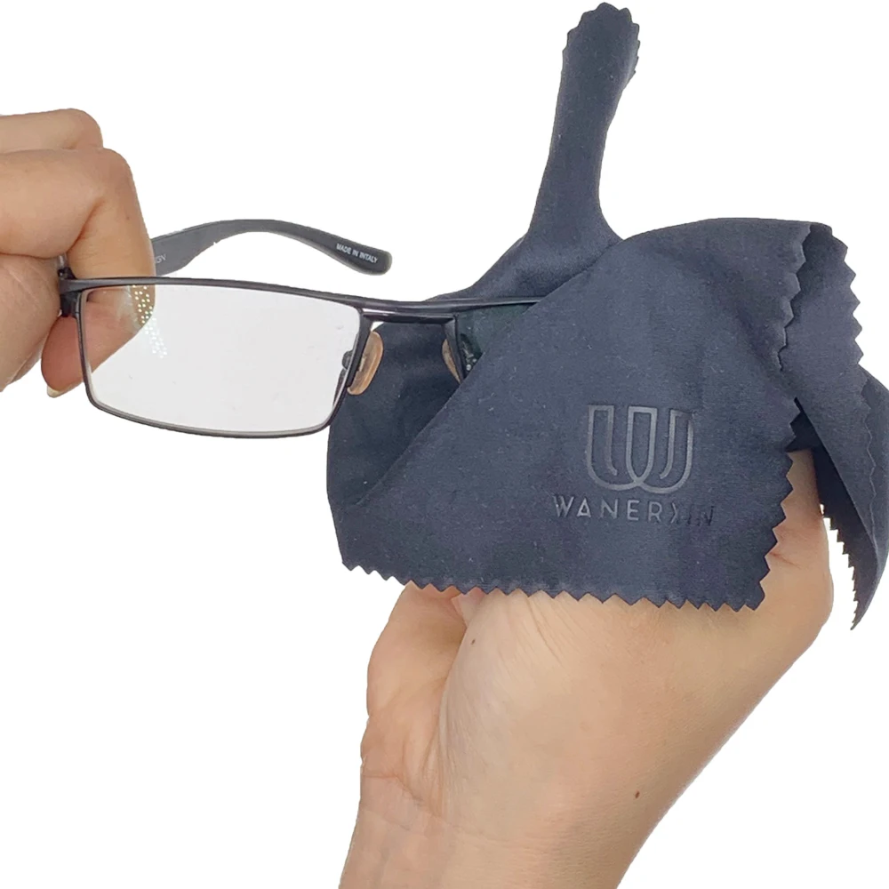 Салфетка из микрофибры для протирания линз с логотипом на заказ