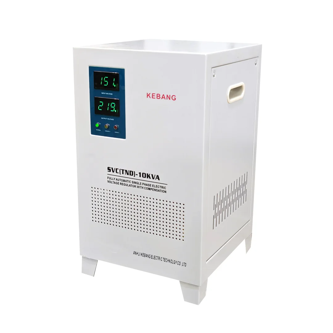 anhui kebang Hot Sale Avr 20kva Single Phase  Automatic Voltage Regulator Stabilizer