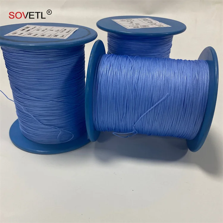 Хирургическая шовная проволока, высокопрочная нерассасываемая шовная нить синего цвета