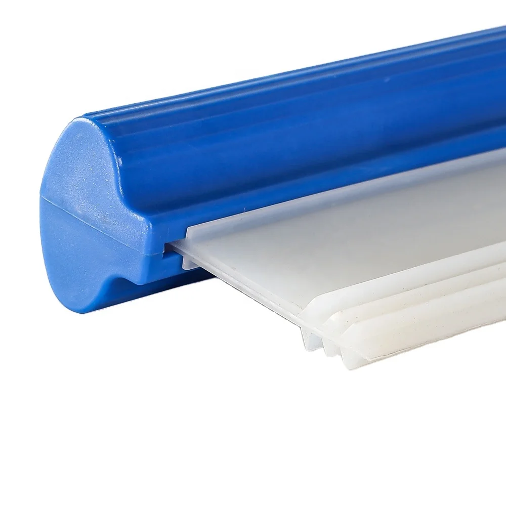 Car Detailing Super Clean Silicone Car Windshield Squeegee Ice Scraper Softer Rubber Window Glasses Drying Water Blade