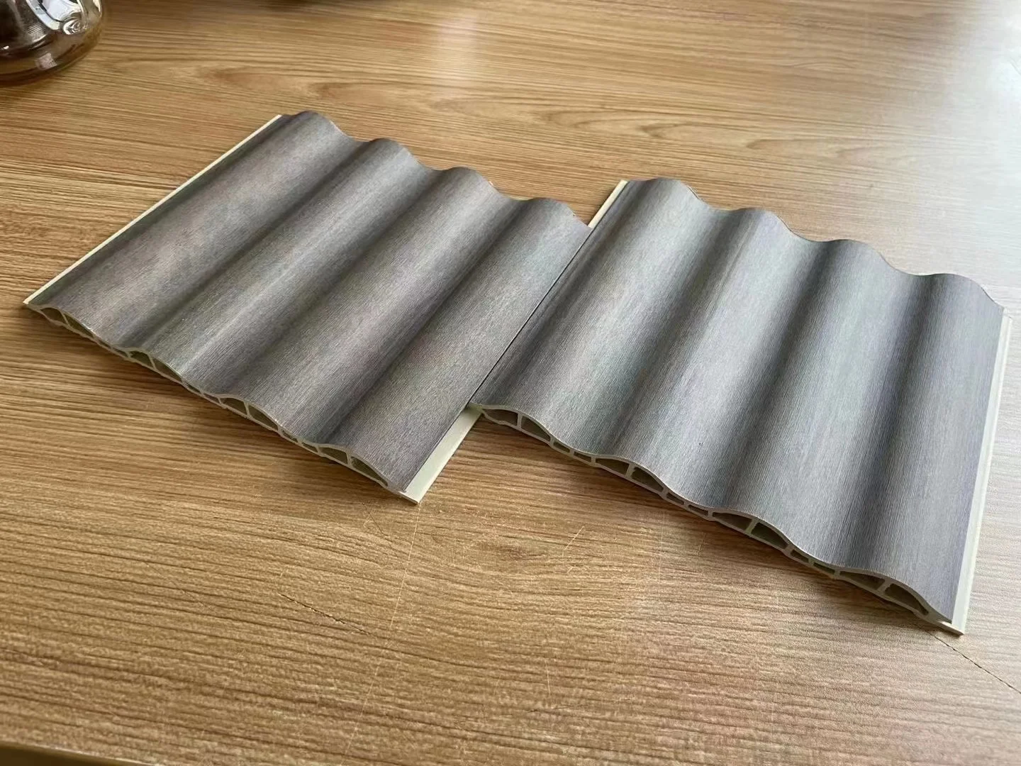 Wall cladding co extrusion wpc panel wall for interior and exterior