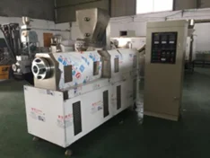 fried snack extruder fried food production line