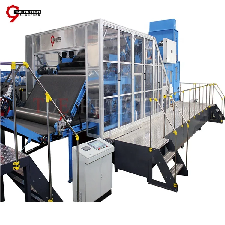 Double Cylinder Double Doffer  Cotton Carding Machine Of Non-Woven Fabric Production