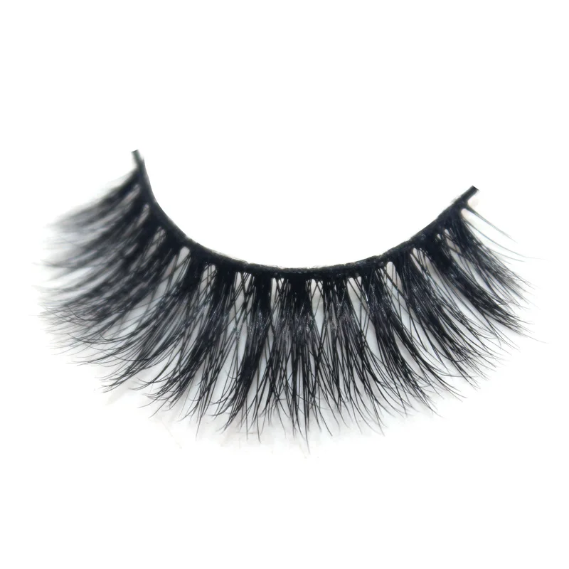 Ali Baba online shopping site new style 18mm real mink strip eyelashes supplier mink private label