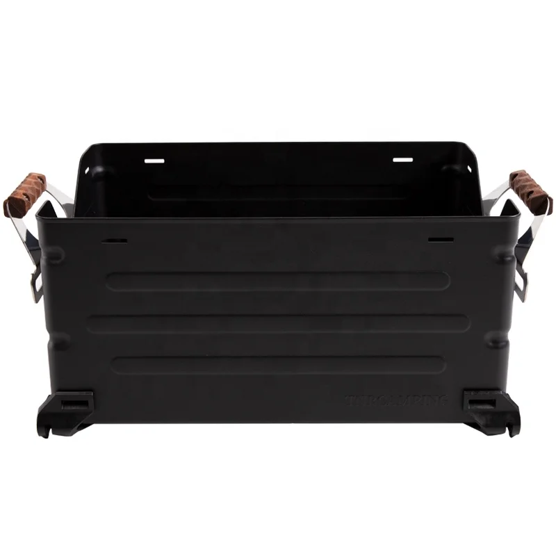 
Многофункциональный стальной портативный складной контейнер для хранения для кемпинга, машины, кухни 