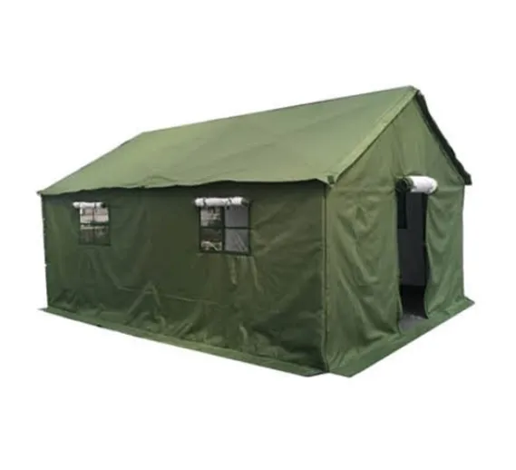 Olive green waterproof canvas made Rain-proof waterproof windproof cold proof heavy duty canvas tent olive green color canvas ou