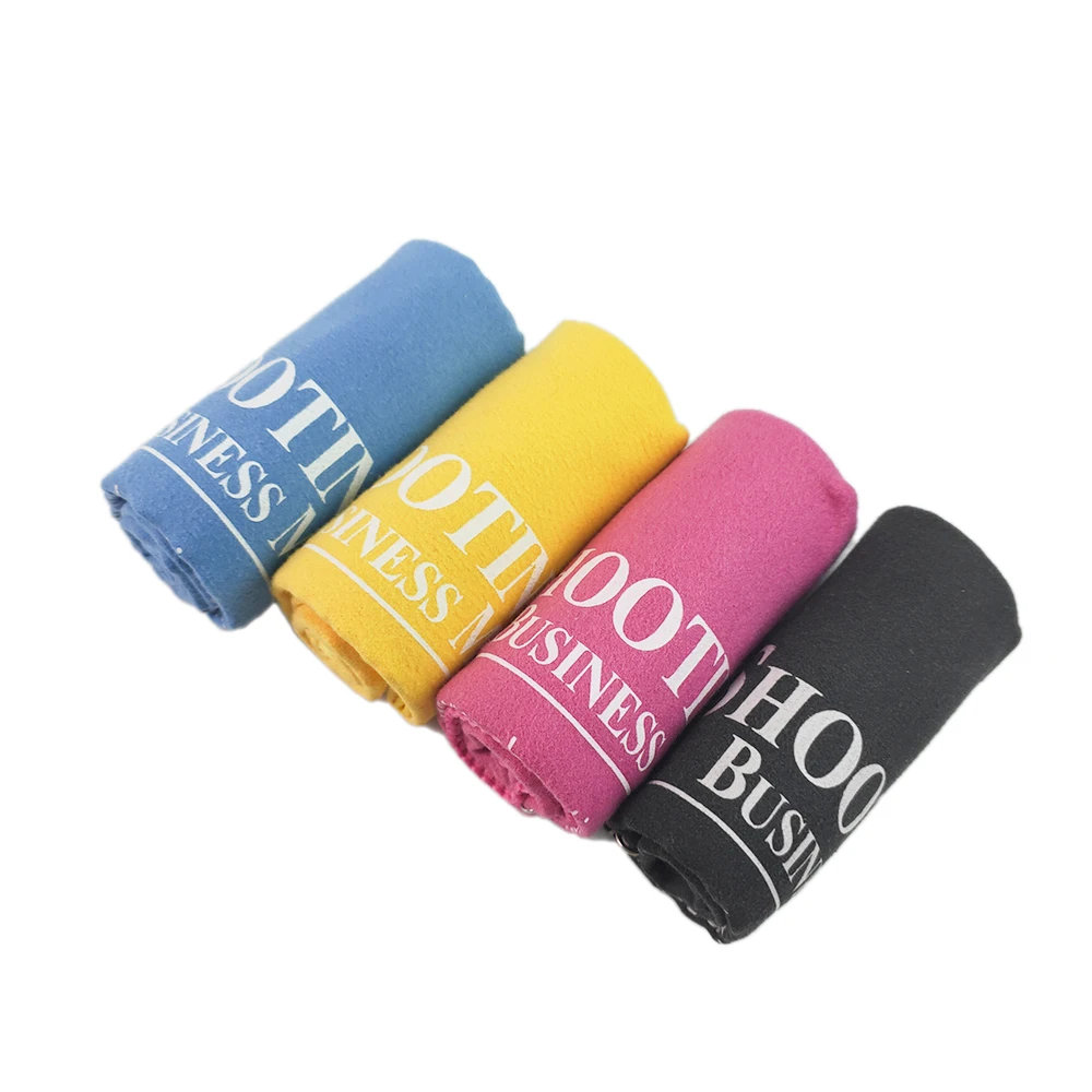 Китайская фабрика лидер продаж тканые быстросохнущие спортивные полотенца из микрофибры с пользовательским логотипом