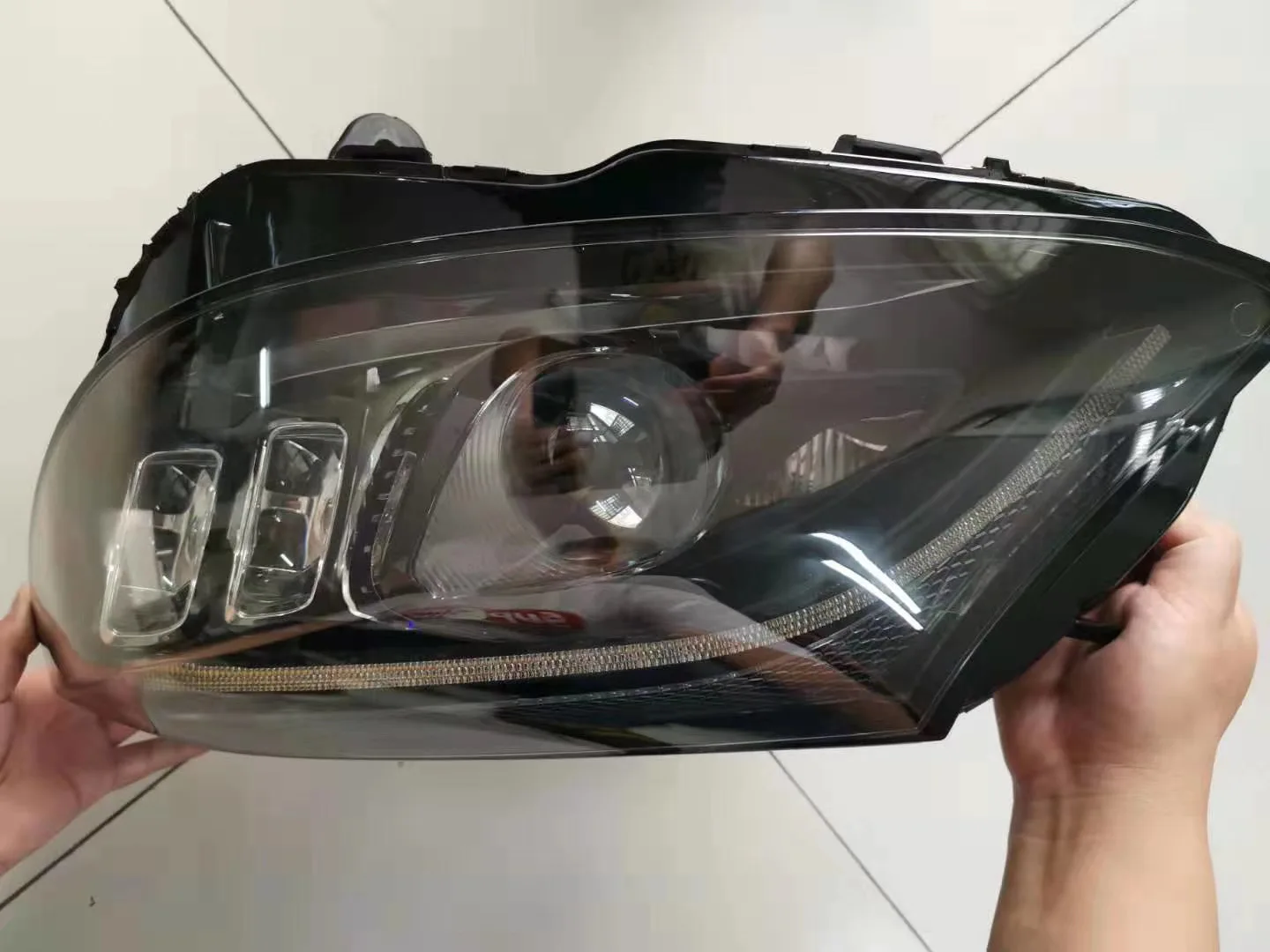 upgrade to full LED headlamp headlight with dynamic and with a touch of blue for mercedes benz C Class W205 head lamp 2015-2021
