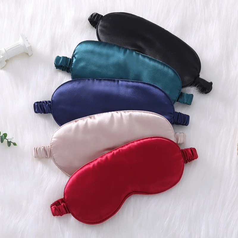 Customize logo Eye silk double-sided water printed logo Outdoor travel essential in stock