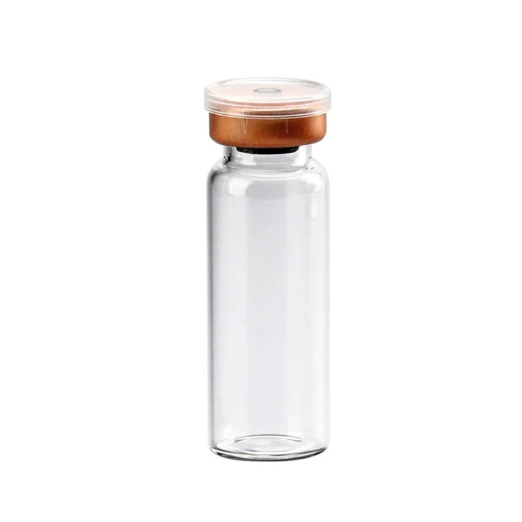 New Arrival Aluminum Cap Injection Chemical Pharmaceuticals Bottle Glass Bottles