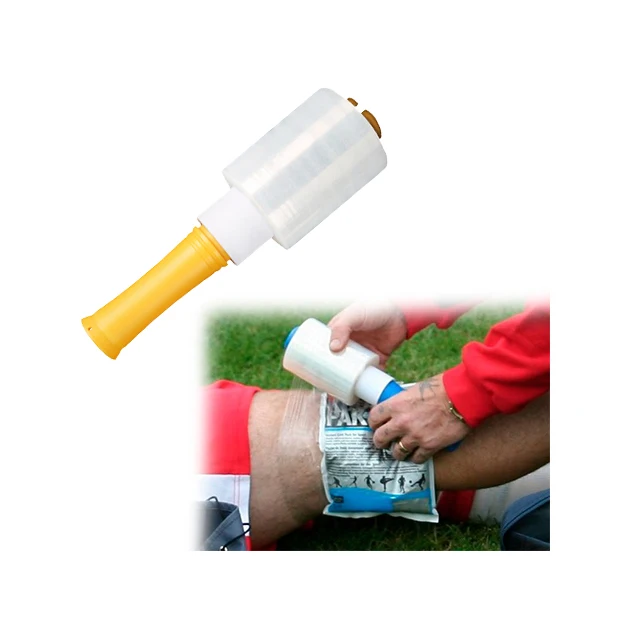 Hot Sale 50ft x 3in Non-Adhesive PE Plastic Stretch Wrap for Packaging and Surgical Bandages